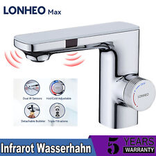 Automatisch Infrarot Wasserhahn Waschtischarmatur IR Sensor Badarmatur Chorm