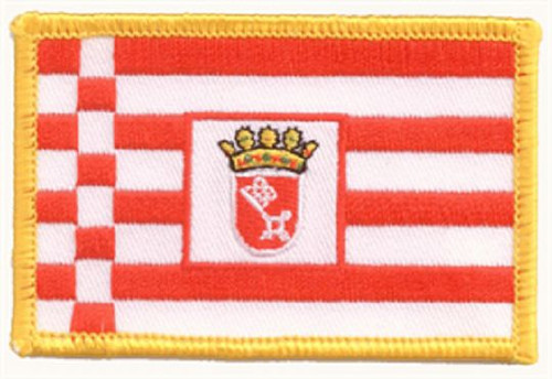 Aufnäher bremen fahne flagge - bremen,
