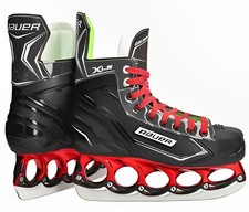 Bauer tblade Eishockey Schlittschuhe Red Edition XL-S mit dem patentierten t-bla