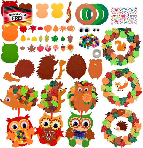 Kinder bastelset herbst zum - herbst,