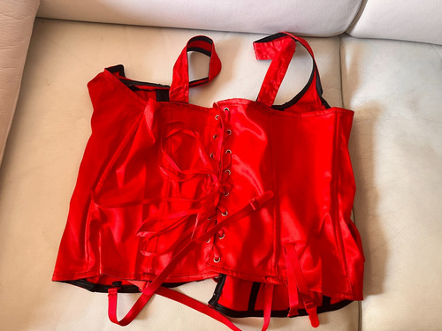 Satin corset korsett mit 4 - korsett,