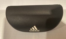 Brillen Etui ADIDAS Hartschale - Schwarz - Brillenetui für Sportbrille - Logo 3D