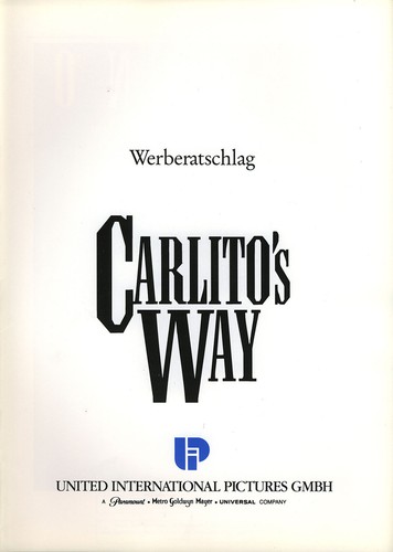 Carlito way werberatschlag - carlito's,