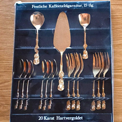 Festliche kaffeetafelgarnitur - festliche,