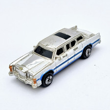 ©1989 Galoob MICRO MACHINES Rare Chrome Chase LINCOLN 1982 STRETCH LIMOUSINE