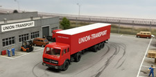 Wiking Mercedes MB Koffer-Sattelzug Union Transport 1626 1632 - neuwertig