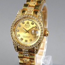 ELGIN Vintage DATE QUARTZ