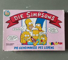 Die Simpsons - altes Brettspiel – Die Geheimnisse des Lebens - vintage retro