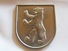 Wappen BERLIN. Zinn Legierung