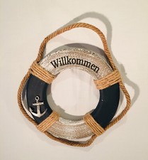 Rettungsring grau/blau aus