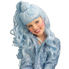 Blaue Kinder Perücke /