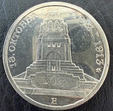 SILBER-MÜNZE 3 MARK 1913 E
