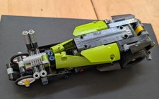 Lego Dragster mit Aufziehmotor