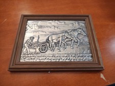 Gerahmtes Zinnbild Motive