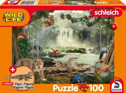Puzzle schleich wild life - wild,