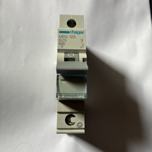 Hager mbs125 - 3x,