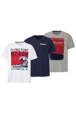 Livergy Herren T-Shirt Baumwolle Oversize Übergröße Shirt Rundhals