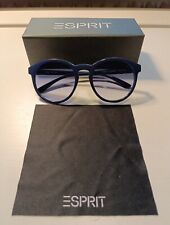 Esprit Damen Sonnenbrille Rund Blau 39170S 507 Wie Neu