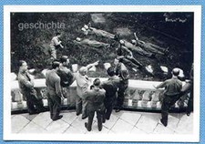 Foto, Soldaten der Wehrmacht und HJ, in Zivil und Uniform, um 1939 !!!