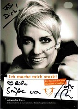 Original Autogramm Alexandra