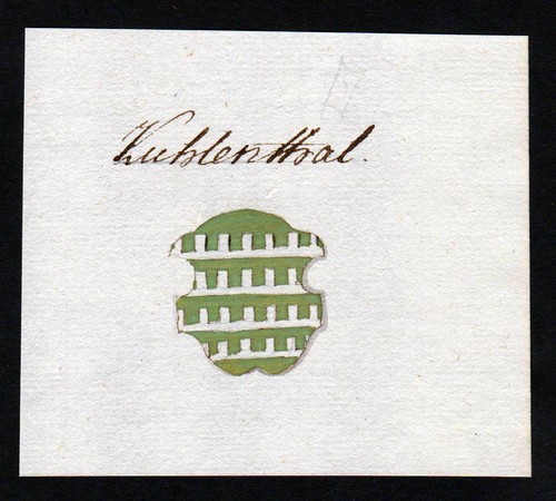 Kühlenthal wappen - jh.,