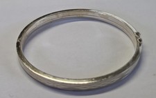 835er Silber Klapp Armreif