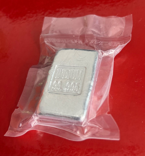 Indium 100g barren 995 - –, 99,995%