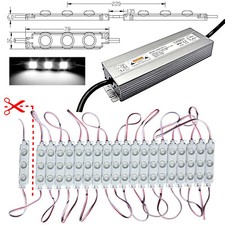 100x LED Module + Netzteil -