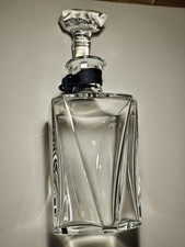 Martel Cognac Karaffe aus Baccarat Kristall - Blue Cognac, 1970er original 