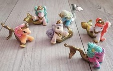 Filly?Sammelfigur Pferdchen Mermaid gold silber 6 Stück Konvolut aus Sammlung