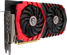 MSI NVIDIA GeForce GTX 1060 GAMING X 6G 6GB GDDR5 Grafikkarte, DVi, HDMI, 3x DP