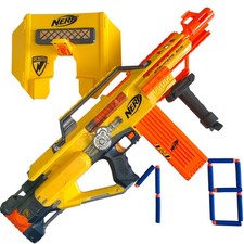 NERF Gun Stampede ECS-18 – Blaster Pistole mit abnehmbarem Schutzschild geprüft