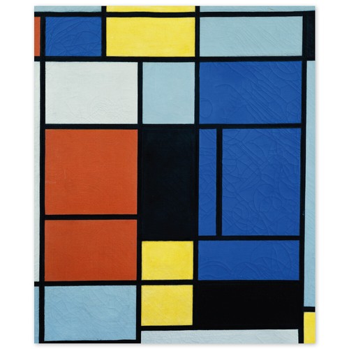 Piet mondrian tableau 1 - no.,