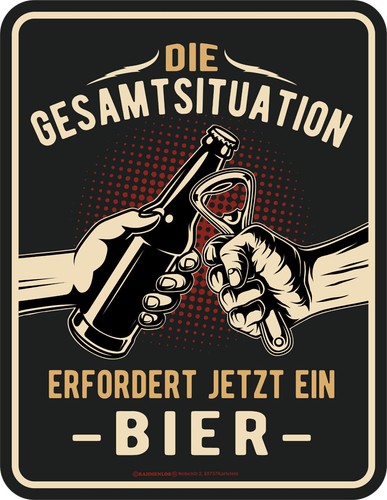 Kühlschrankmagnet-Schild