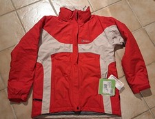 Berghaus Winterjacke, Gr. 158-161, rot grau Unisex, Schnee, Ski, Snowboard Neu