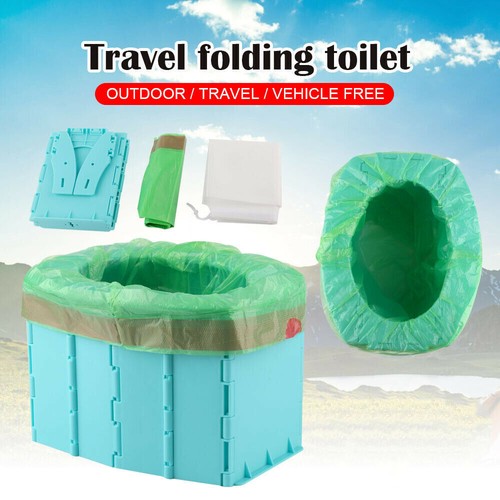 Tragbare camping toilette - tragbare,