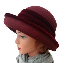 Damenhut Wollhut Glockenhut