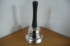 Bierklingel - Klingel für Bier Metall laute Klingel ca. 14 Cm H, 7,5 Cm D