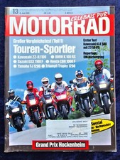 Das Motorrad 13/1991 Kawasaki KLE 500, Rickmann Kawa Z1,  Gilera CX 125