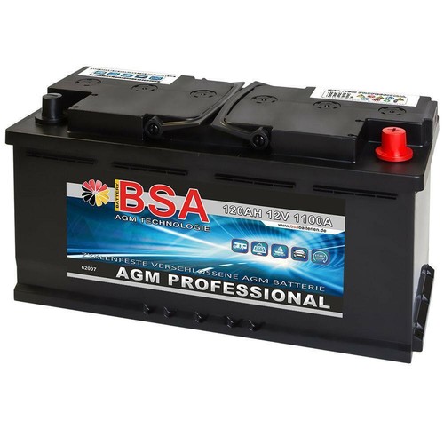 Agm batterie 120ah 12v - agm,
