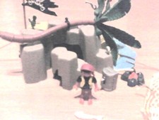 PLAYMOBIL 4139 – KOMPAKTSET PIRATENINSEL – 2008 – ab 4 Jahre – es fehlt ein klei