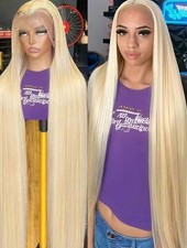 26inc Blonde Human Hair Wig