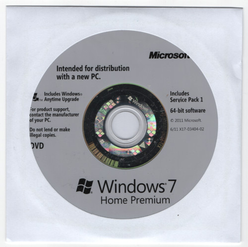 Microsoft windows home - microsoft, 7