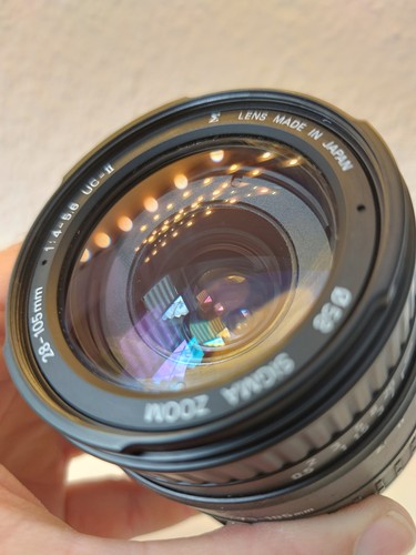 Sigma zoomobjektiv 105mm - sigma,