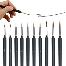 Pinselset 10 teilig fein