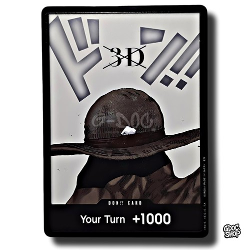 One piece card - one, don!!