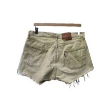 LEVI'S 501 SHORT Jeans Shorts  Super Optik Yellow  W38