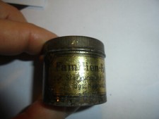 34051 Blechdose Gründerzeit Familien Pomade Feine Rindermark 3cm