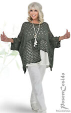 Überwurf Tunika Shirt Strick