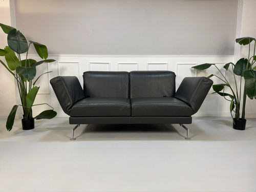 Brühl moule sofa leder grau - brühl,